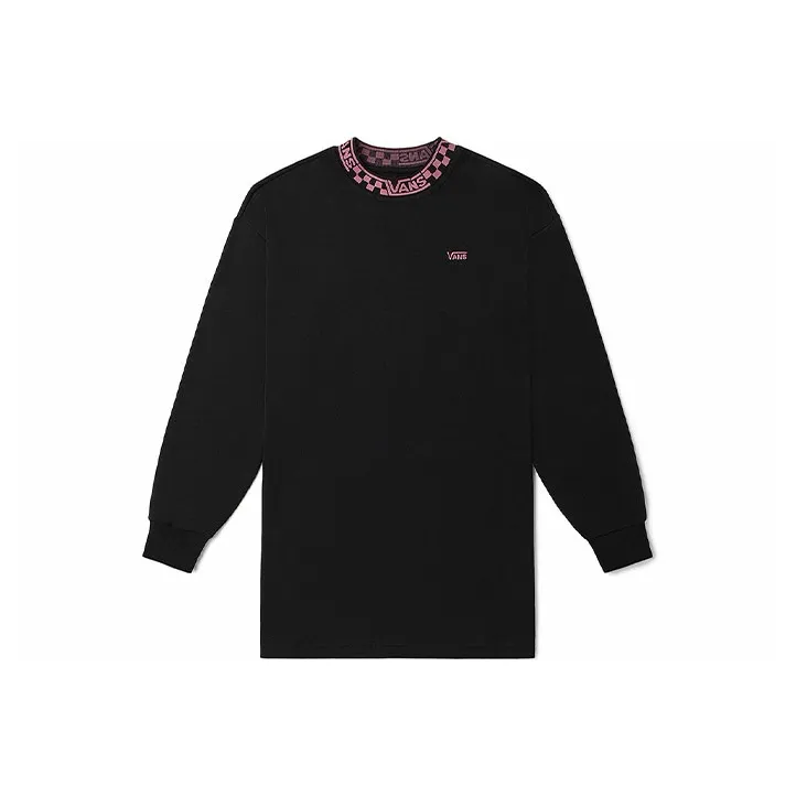 Vans Long Sleeved Dresses Women's Black-0