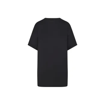 SKIMS SLEEP T SHIRT MINI DRESS Short Sleeved Dresses Women's ONYX/Onyx