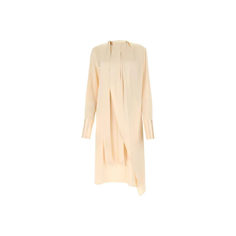 LOEWE Long Sleeved Dresses Women's Yellow-0