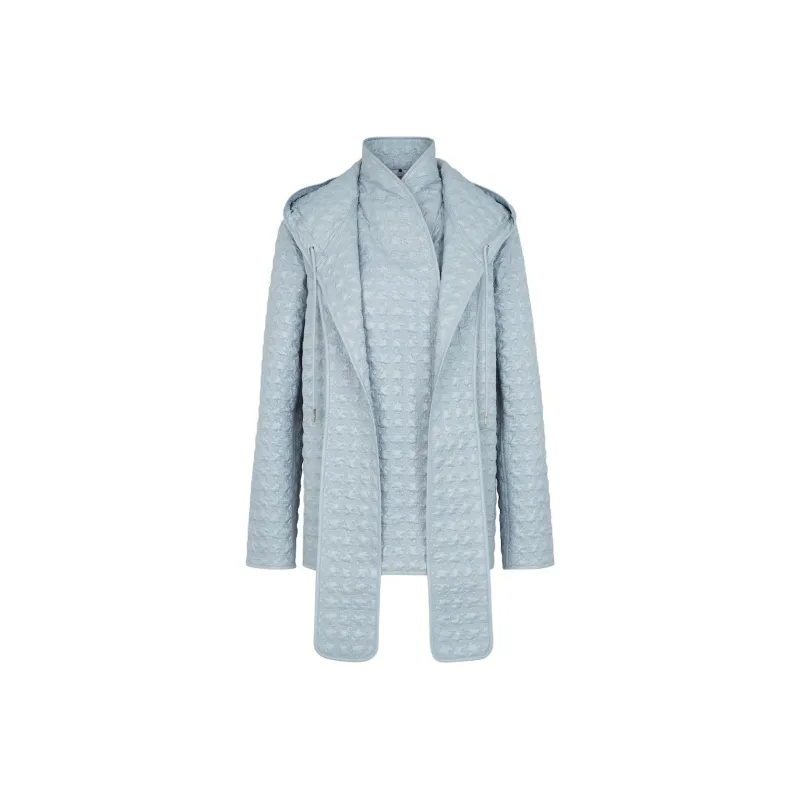 FENDI FW24 Puffer Jacket Women's Light Blue-0