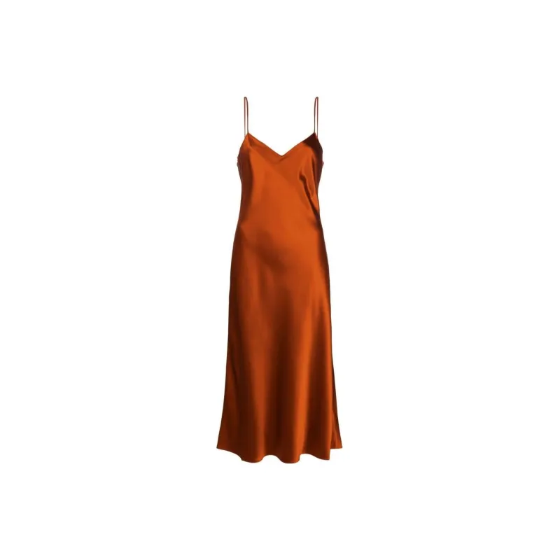 Polo Ralph Lauren Sleeveless Dress Women's Orange-0