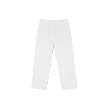 LACOSTE Casual Pants Women's White