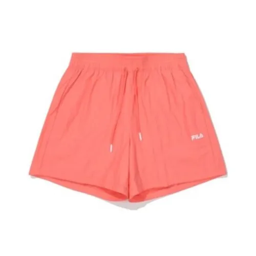 FILA Casual Shorts Women's Orange Red