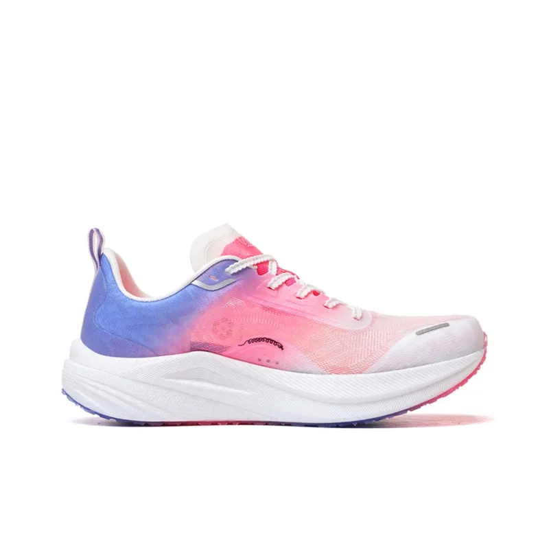 QIUTEXIONG Running Shoes Unisex Low Top White/Purple-1