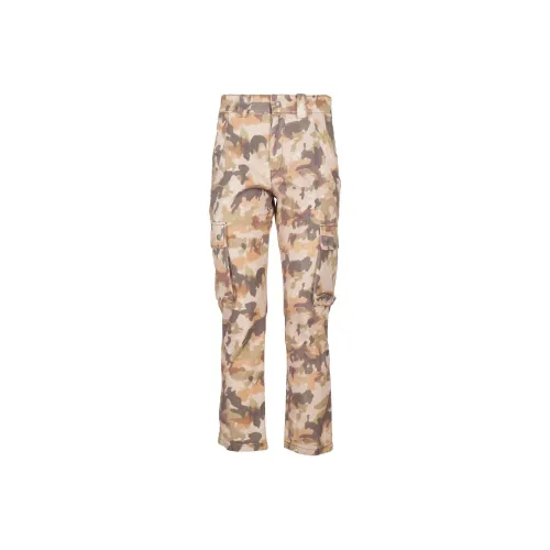 ISABEL MARANT Camouflage Printed Straight Leg Trousers