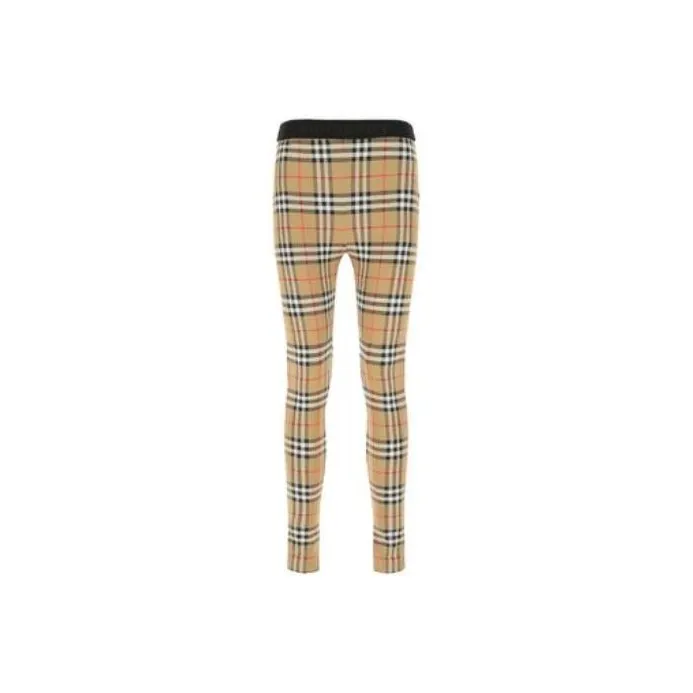 Burberry Vintage Checked Skinny Cut Leggings-0