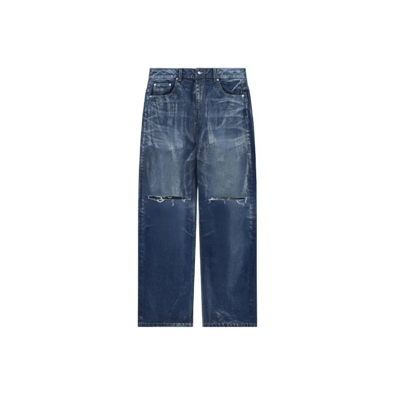 WE11DONE SS23 Jeans Women's Blue-0