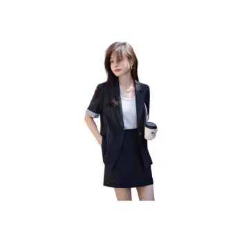 Mo Han Yi Mei Business Suit Women's Navy Blue