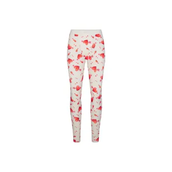 SKIMS Valentine's Day COTTON RIB LEGGING Leggings Women's MARBLE HEART AND ARROW/Marble Heart Arrow