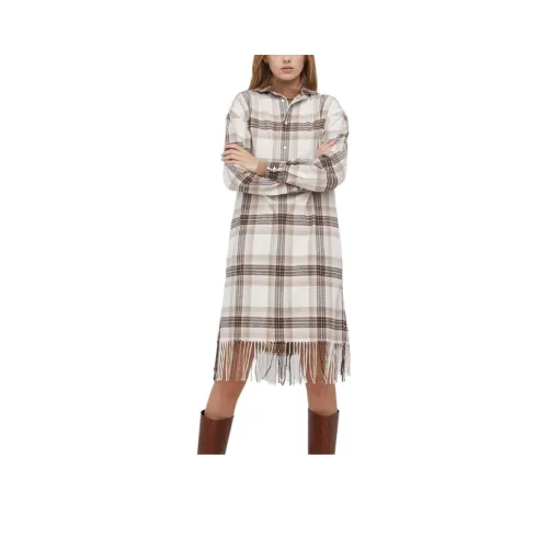 Polo Ralph Lauren Long-Sleeved Dresses Women's Light Brown