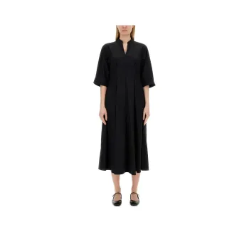 ASPESI Short Sleeved Dresses Women's Black