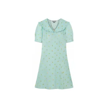 Teenie Weenie Short Sleeved Dress Women's Light Green