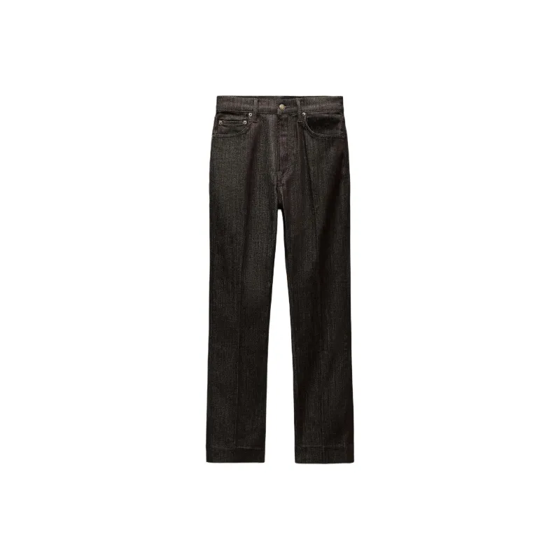 ZARA ZW Series Jeans Women's Gray Brown-0