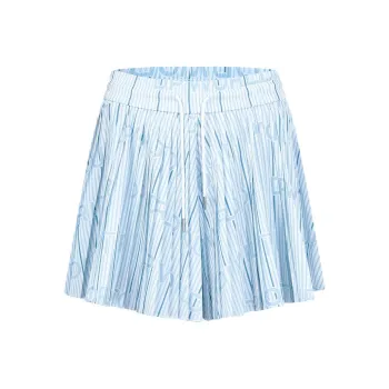 FILA Casual Shorts Women's Sea Soul Blue