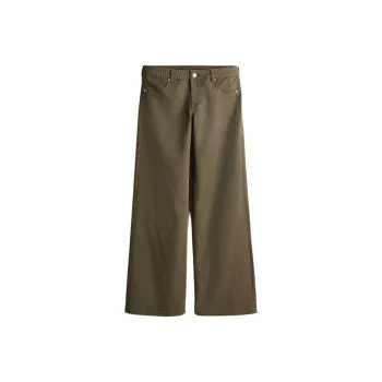 H&M Casual Pants Women's Dark Khaki Green