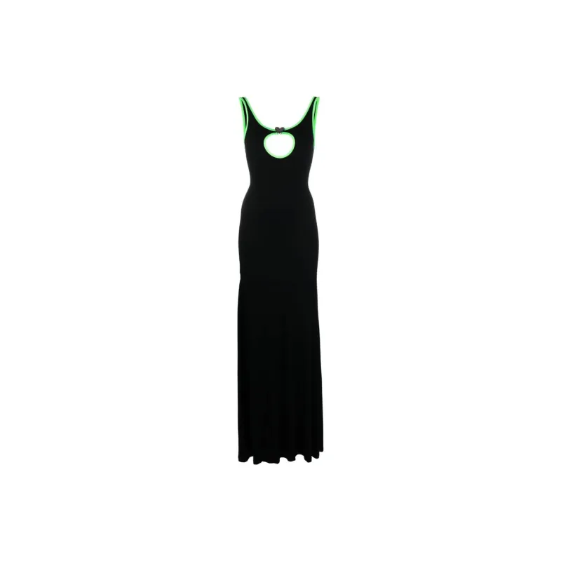 AMBUSH Heart Hole Sleeveless Long Dress-0