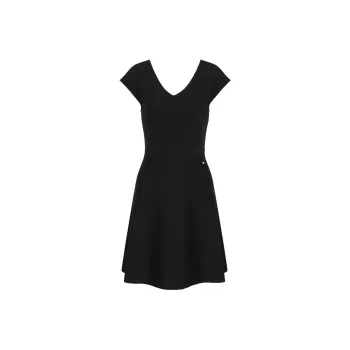 ARMANI EXCHANGE V back Jersey Dress