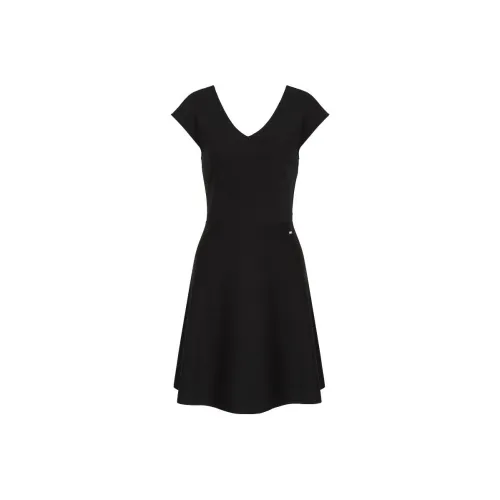 ARMANI EXCHANGE V back Jersey Dress