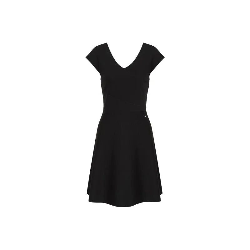 ARMANI EXCHANGE V back Jersey Dress-0