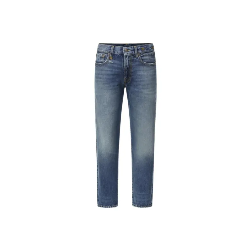 R13 Cropped Straight Jeans-0