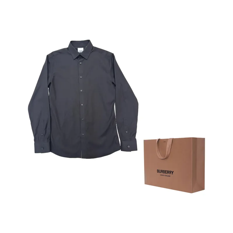 Burberry SS24 Shirt Men's Black-6