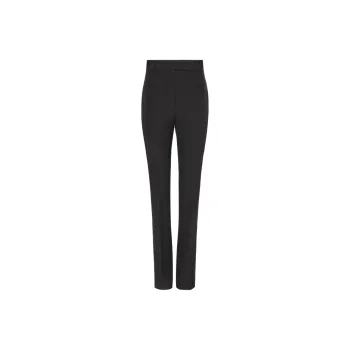 Ferragamo Pressed crease Virgin Wool Tailored Trousers
