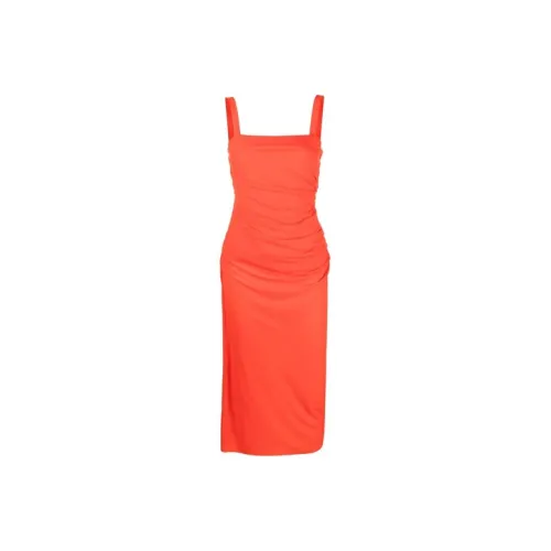 Helmut Lang Sleeveless Dresses Women's Orange