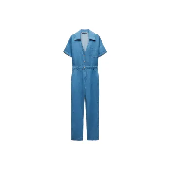 ZARA Jumpsuits Women's Blue