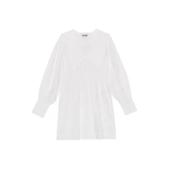 GANNI Long Sleeved Dresses Women's White