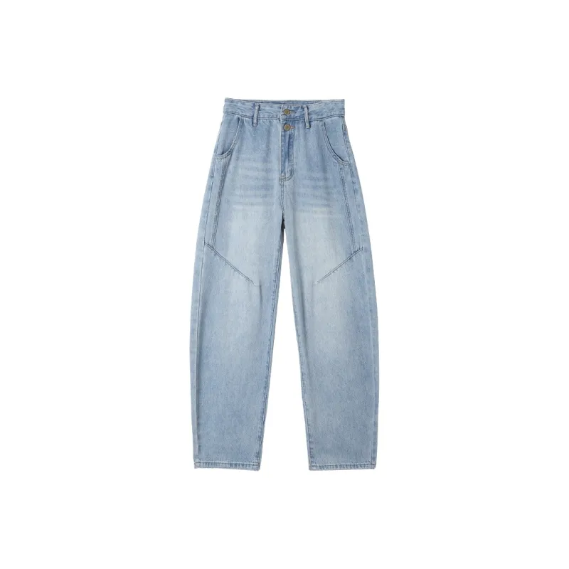 HIPPIEMISS Jeans Women's Light Gray-8