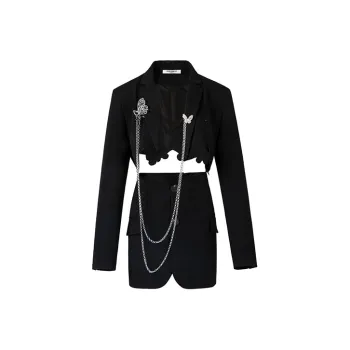13 DEMARZO Women's Matching Set Women's Black