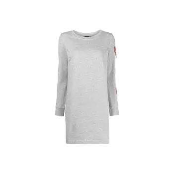 LOVE MOSCHINO Long Sleeved Dresses Women's Gray
