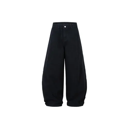 Flowers In Water Jeans Unisex Black