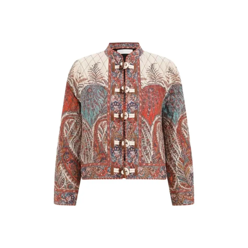 Zimmermann SS25 Puffer Jacket Women's Multicolor-0