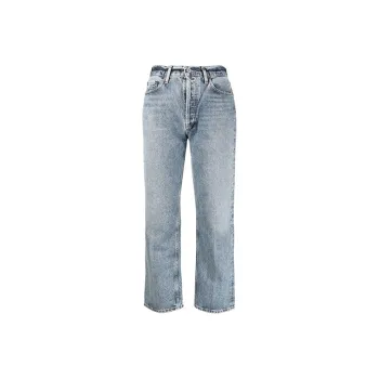 AGOLDE Lana Cropped Straight leg Jeans