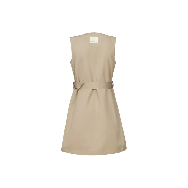 EVISU Sleeveless Dresses Women's Taupe-0
