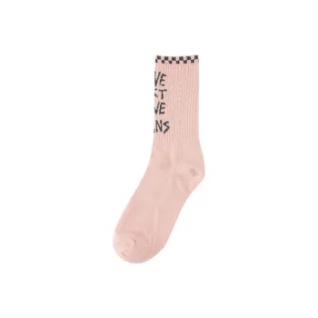 Vans Mid Calf Socks Unisex 1 Pack Pink