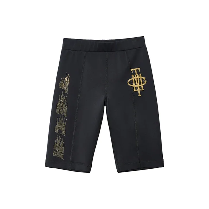 TCH Casual Shorts Women's Black-0
