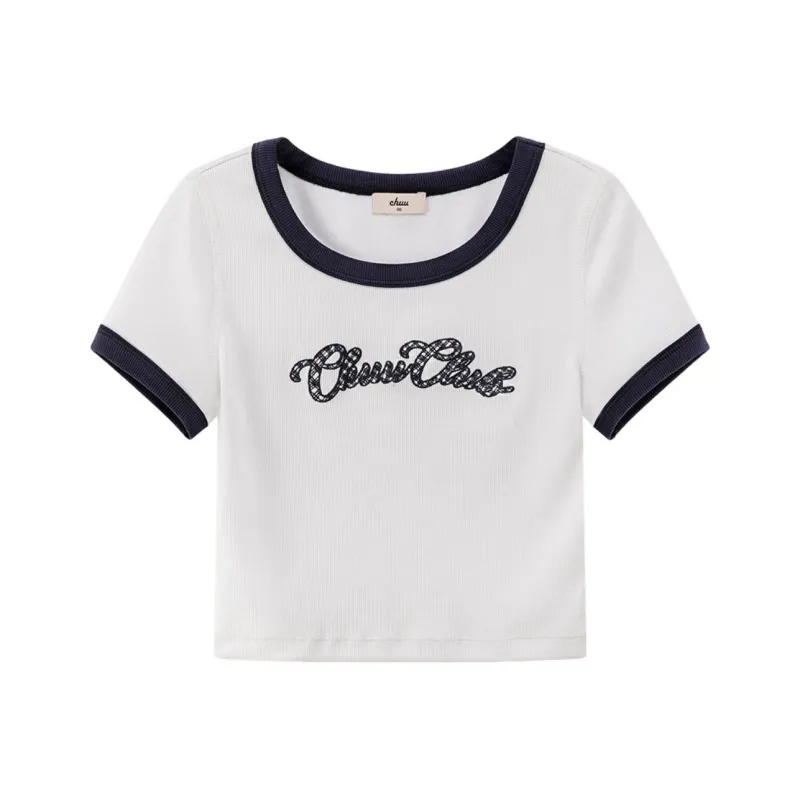 CHUU Set in Sleeve T Shirt Women's-0