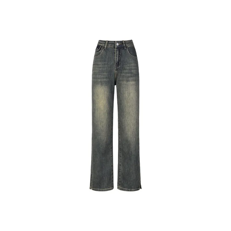 Wen Shan Jeans Women's Concrete Gray-3