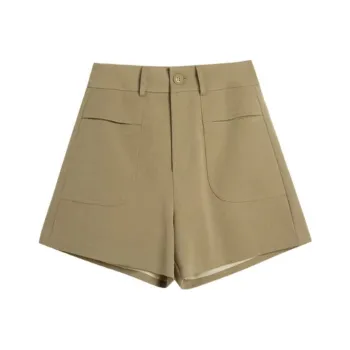 Olrain Casual Shorts Women's Khaki