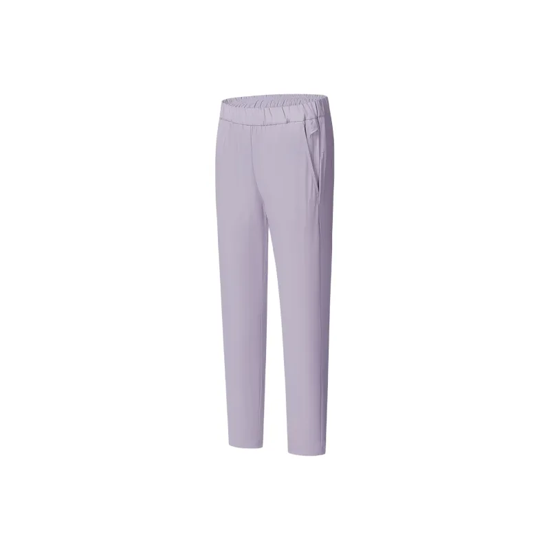 FILA Knitted Sweatpants Women's Midnight Purple-0