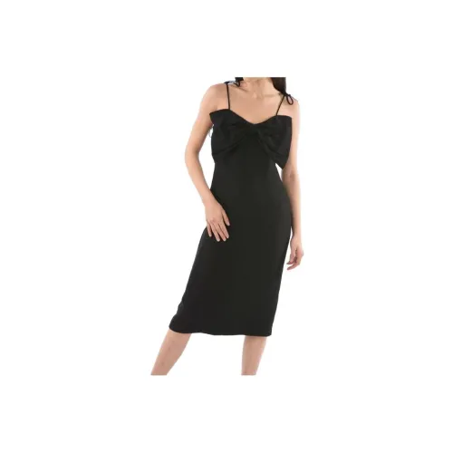 MSGM Slip Dresses Women's Black