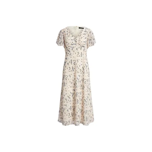 Polo Ralph Lauren Short-Sleeved Dresses Women's Beige