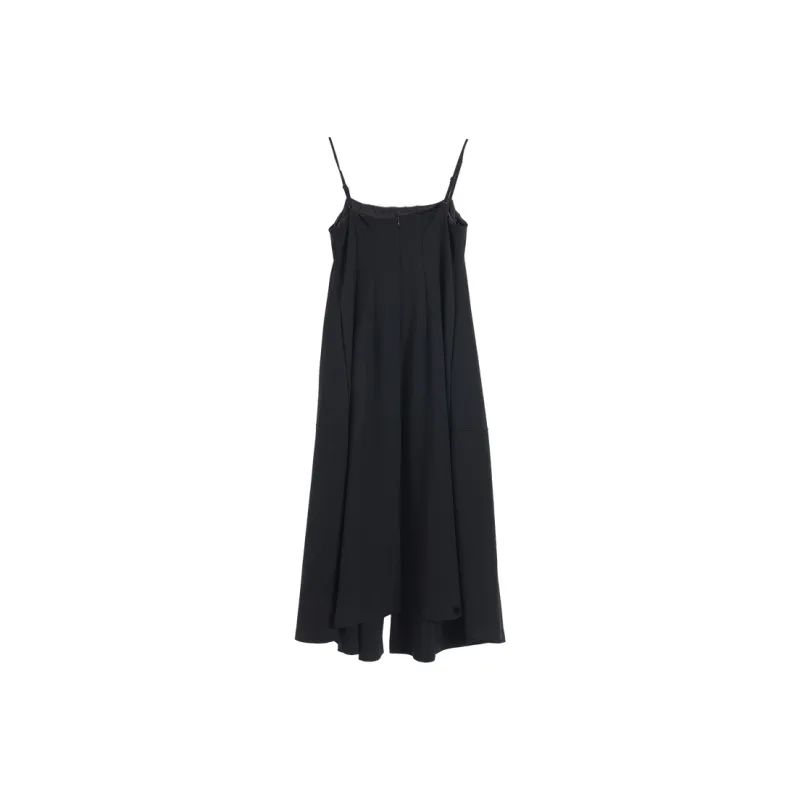 SETIROM Slip Dress Women's Black-0