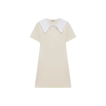 Teenie Weenie Short Sleeved Dress Women's Ivory