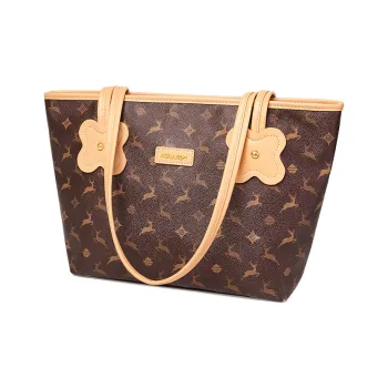 AOKANG PVC Tote Bag, Shopping Bag, Shoulder Bag Regular Women's White/Coffee/Black/Blue