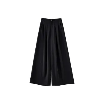 OUNIXUE Casual Pants Women's Black