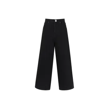 CALVINLUO FW24 Jeans 010 Women's Black