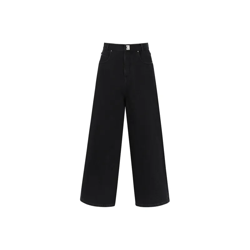 CALVINLUO FW24 Jeans 010 Women's Black-0
